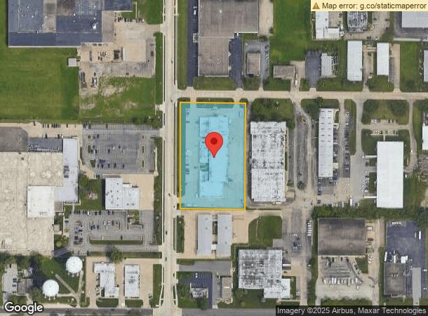  8202 N University St, Peoria, IL Parcel Map