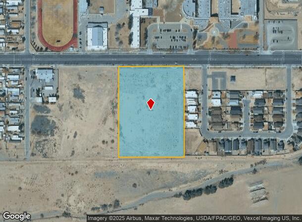 Wild Cat, Anthony, TX Parcel Map