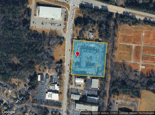 1151 S Main St, Wake Forest, NC Parcel Map