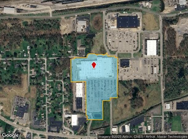  1869 Plaza Dr, Olean, NY Parcel Map