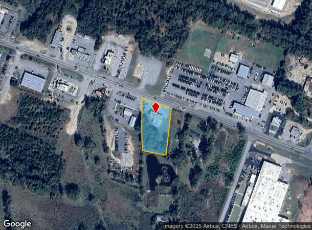 736 Augusta Rd, Edgefield, SC Parcel Map