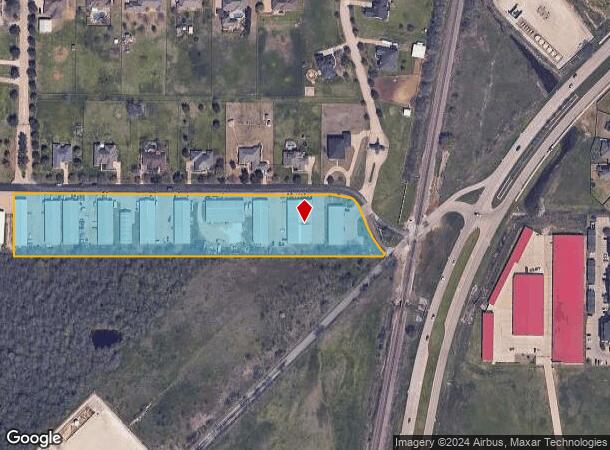  1025 Horse Creek Rd, Crowley, TX Parcel Map