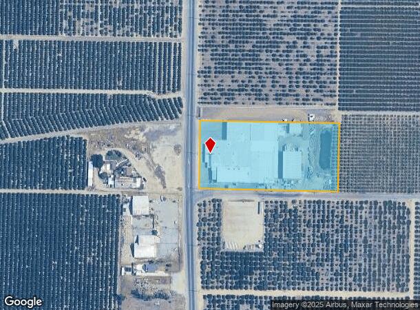 662 N Spruce Rd, Exeter, CA Parcel Map