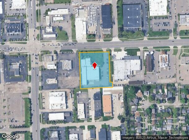 1271 W Maple Rd, Clawson, MI Parcel Map