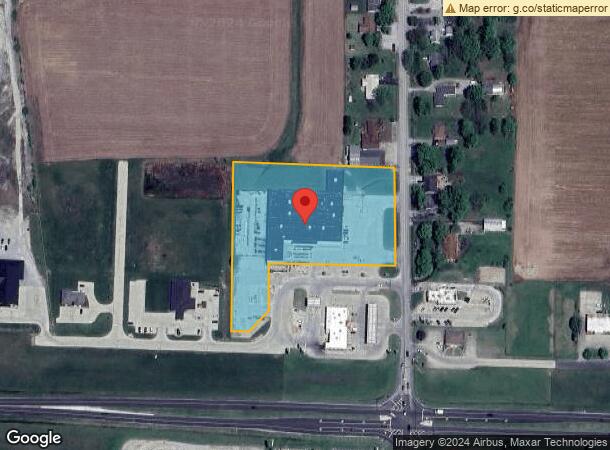  1451 N State Rd, Flora, IL Parcel Map