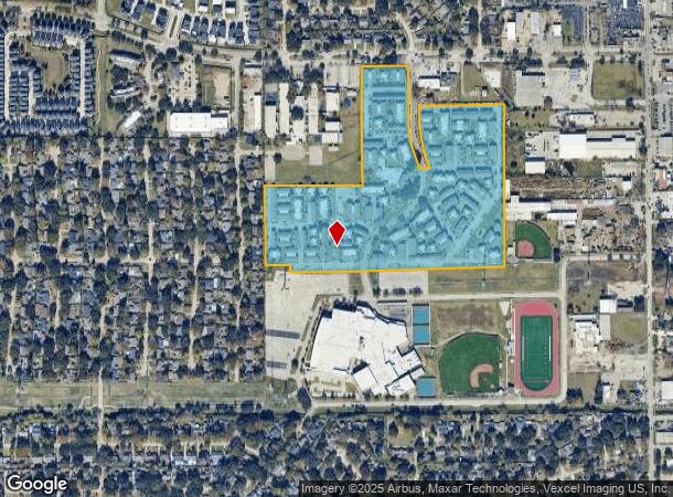 3125 Crestdale Dr, Houston, TX Parcel Map