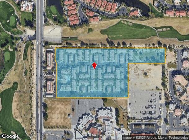  50660 Eisenhower Dr, La Quinta, CA Parcel Map