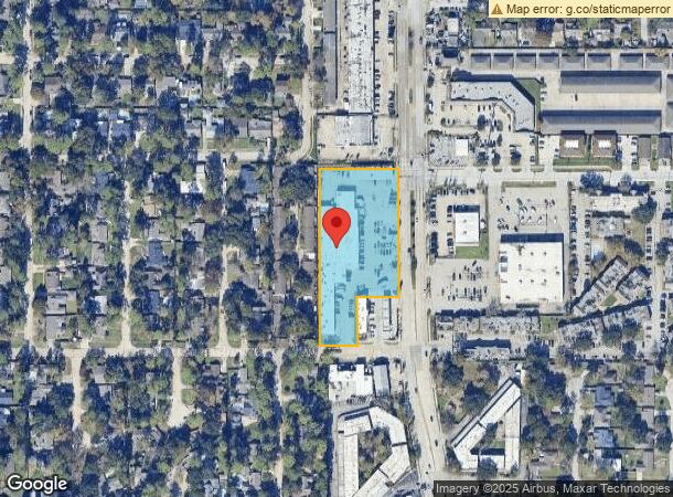  1809 Gessner Rd, Houston, TX Parcel Map