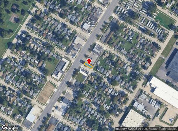 18844 Dix Rd, Melvindale, MI Parcel Map