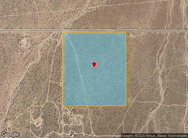  Alta Loma Trl, Joshua Tree, CA Parcel Map