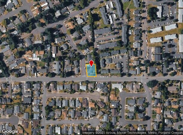 582 S Maple St, Canby, OR Parcel Map