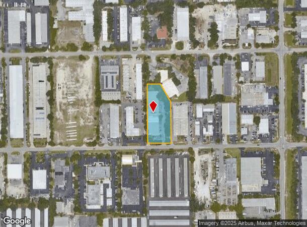  3811 Enterprise Ave, Naples, FL Parcel Map