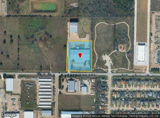  925 W Harris Rd, Arlington, TX Parcel Map