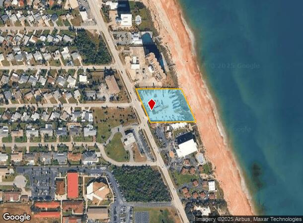 1047 Ocean Shore Blvd, Ormond Beach, FL Parcel Map