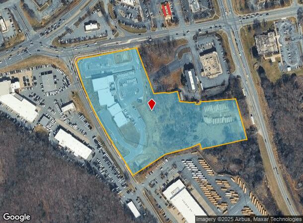  793 Cabarrus Ave W, Concord, NC Parcel Map