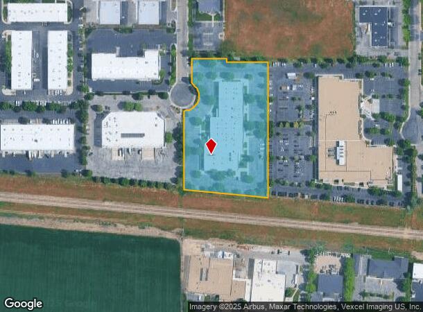  350 N Mitchell St, Boise, ID Parcel Map