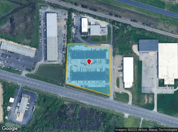  8364 Brookville Rd, Indianapolis, IN Parcel Map