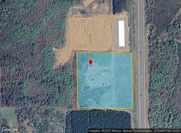  4243 Back Country Ln, Harshaw, WI Parcel Map