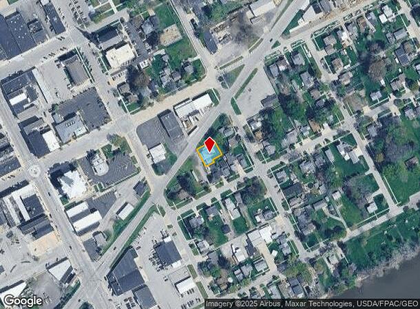  205 E Riverview Ave, Napoleon, OH Parcel Map