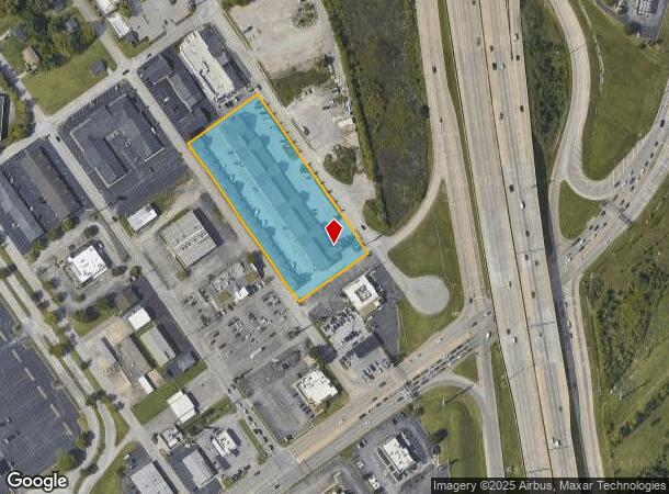 1425 Broadway St, Clarksville, IN Parcel Map