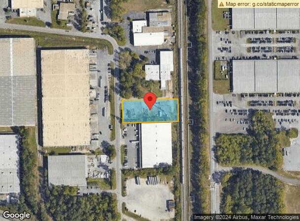  917 Commerce Cir, Hanahan, SC Parcel Map