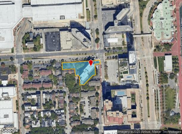 1 W Conway St, Baltimore, MD Parcel Map