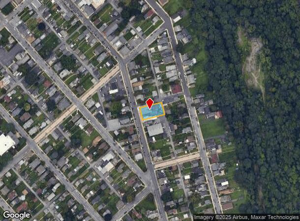 129 S 2Nd St, Coplay, PA Parcel Map
