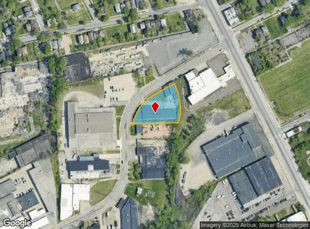  333 Midland St, Highland Park, MI Parcel Map