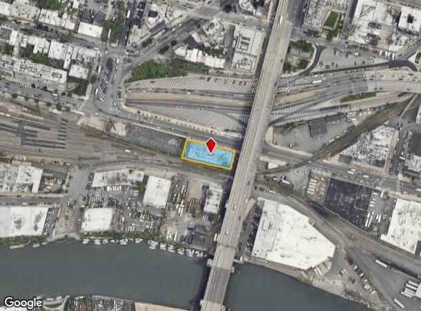  1040 Borden Ave, Long Island City, NY Parcel Map