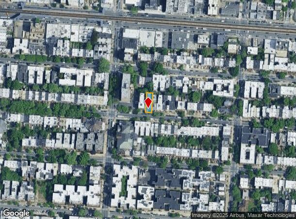 1289 Dean St, Brooklyn, NY Parcel Map