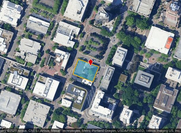  1716 Sw 5Th Ave, Portland, OR Parcel Map