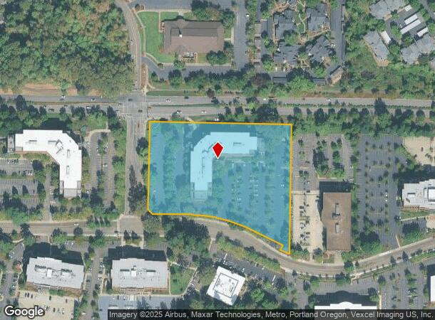 5285 Meadows Rd, Lake Oswego, OR Parcel Map