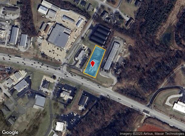  1346 E John Rowan Blvd, Bardstown, KY Parcel Map