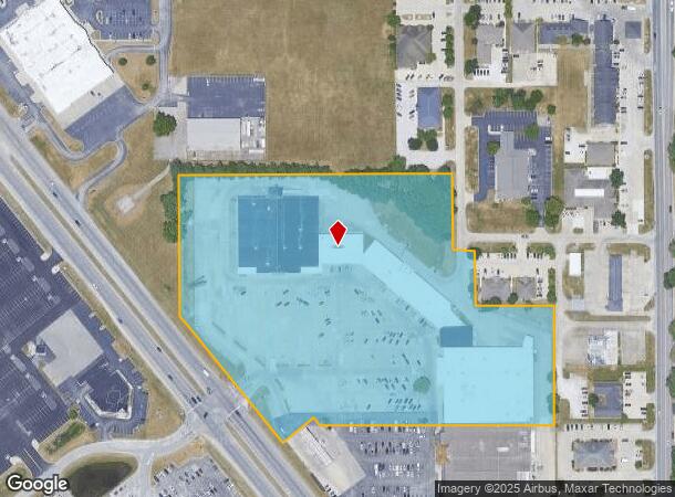  4650 S Us Highway 41 S, Terre Haute, IN Parcel Map