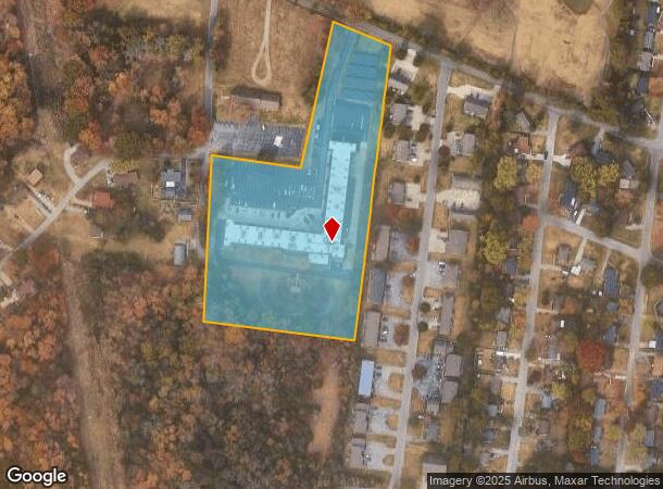  1420 Paradise Hill Rd, Clarksville, TN Parcel Map