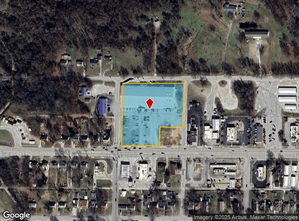  1223 W Central Ave, Carthage, MO Parcel Map