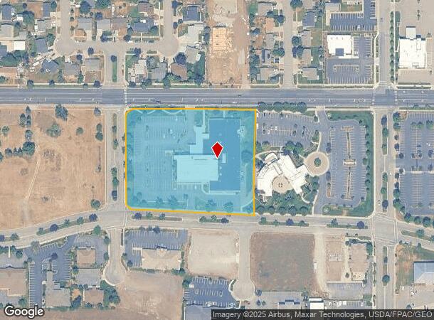 1300 E Mullan Ave, Post Falls, ID Parcel Map
