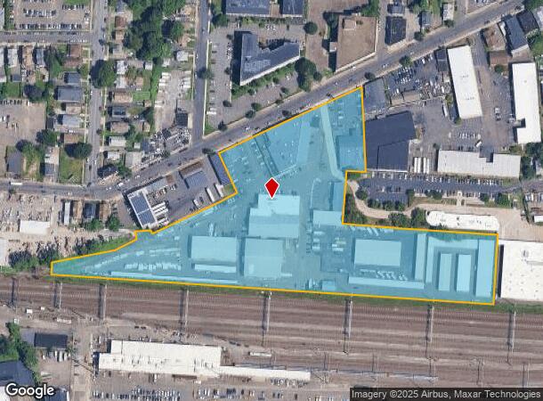 1470 Barnum Ave, Bridgeport, CT Parcel Map