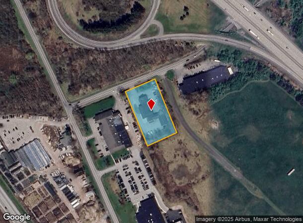  7401 Willowbrook Rd, Victor, NY Parcel Map