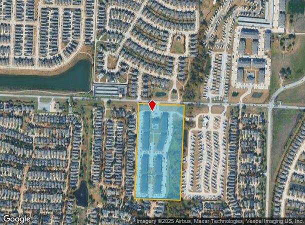 14864 Fishtrap Rd, Aubrey, TX Parcel Map