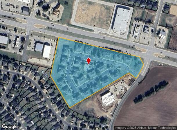 9900 China Spring Rd, Waco, TX Parcel Map