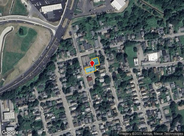  33 Halsey St, Newport, RI Parcel Map