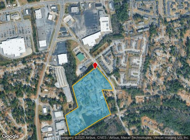  1811 Sibley Rd, Augusta, GA Parcel Map
