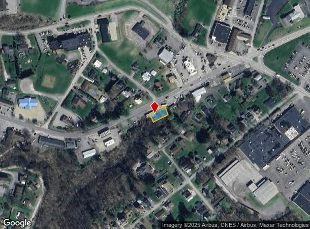 1602 Locust Ave, Fairmont, WV Parcel Map