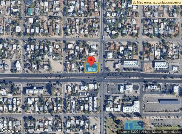  2455 E Speedway Blvd, Tucson, AZ Parcel Map