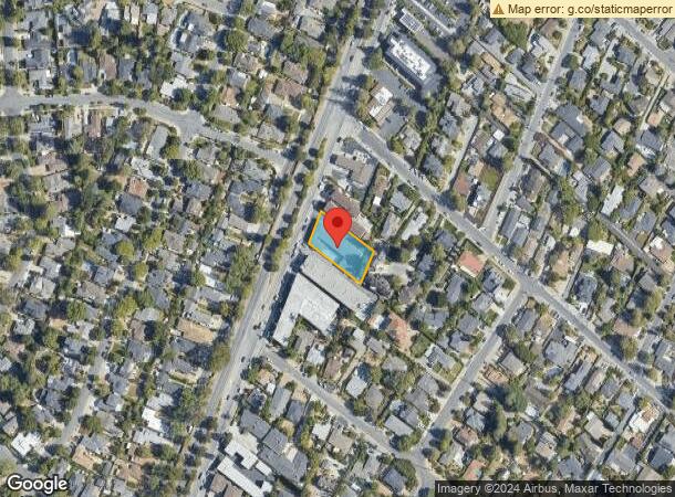  1839 Woodside Rd, Redwood City, CA Parcel Map