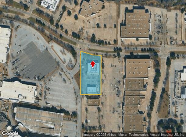  1118 W Arbrook Blvd, Arlington, TX Parcel Map
