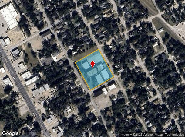 1108 N Anglin St, Cleburne, TX Parcel Map