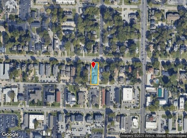 1112 E Walnut St, Springfield, MO Parcel Map