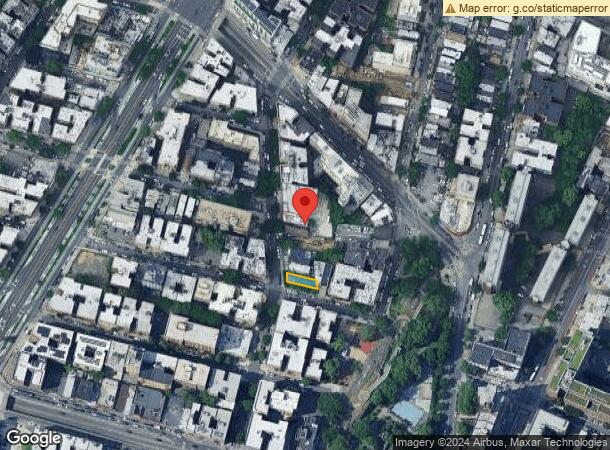  1954 Anthony Ave, Bronx, NY Parcel Map